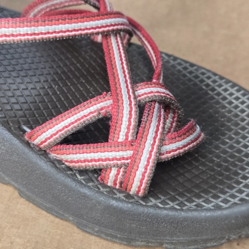 Chaco Womens Pink Classic Outdoor Double Strap Hiking Camping ZX Sandals Size 8